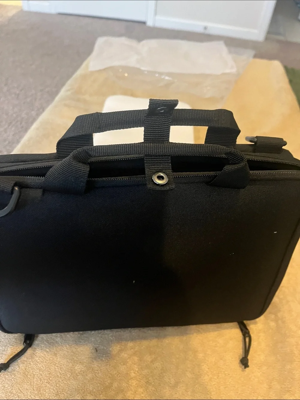 OtterBox Black Laptop Crossbody Organizer Bag
